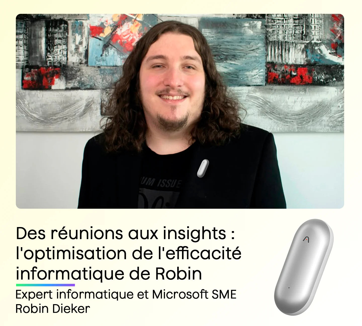 Témoignage utilisateur : Robin Dieker