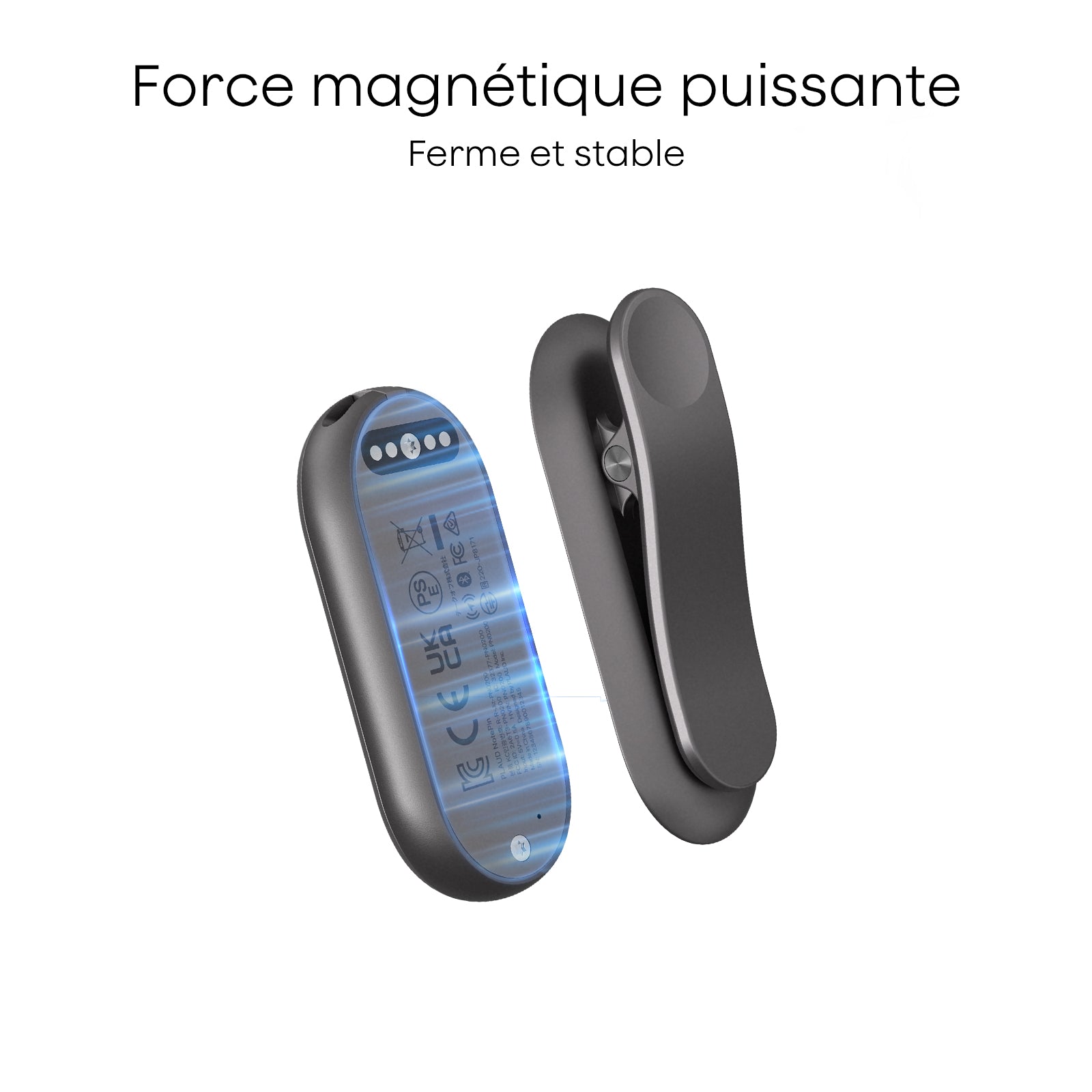 Clip & Broche Magnétique Plaud NotePin