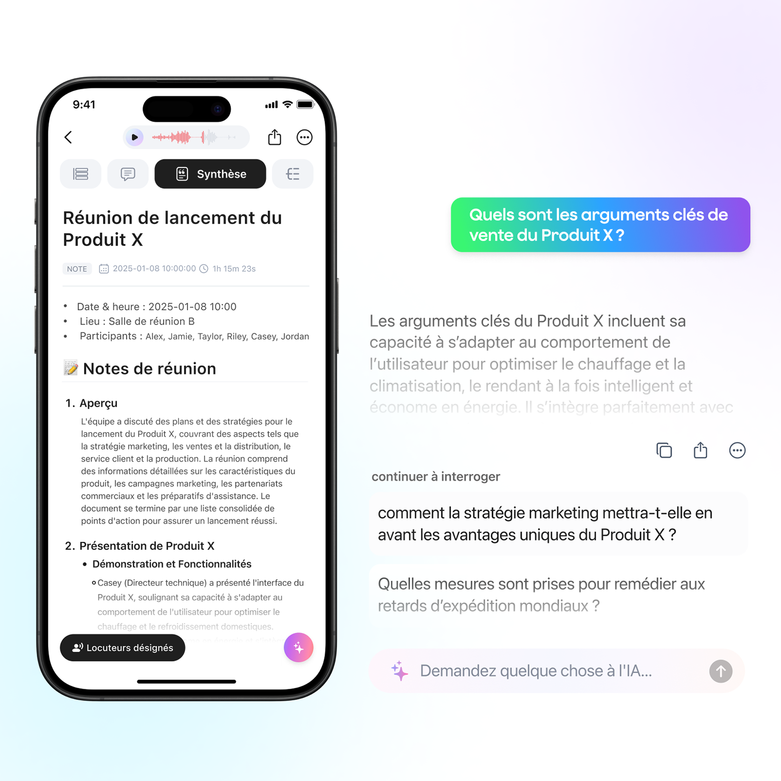 Plaud Note et Abonnement Annuel à l’IA Pro Plan