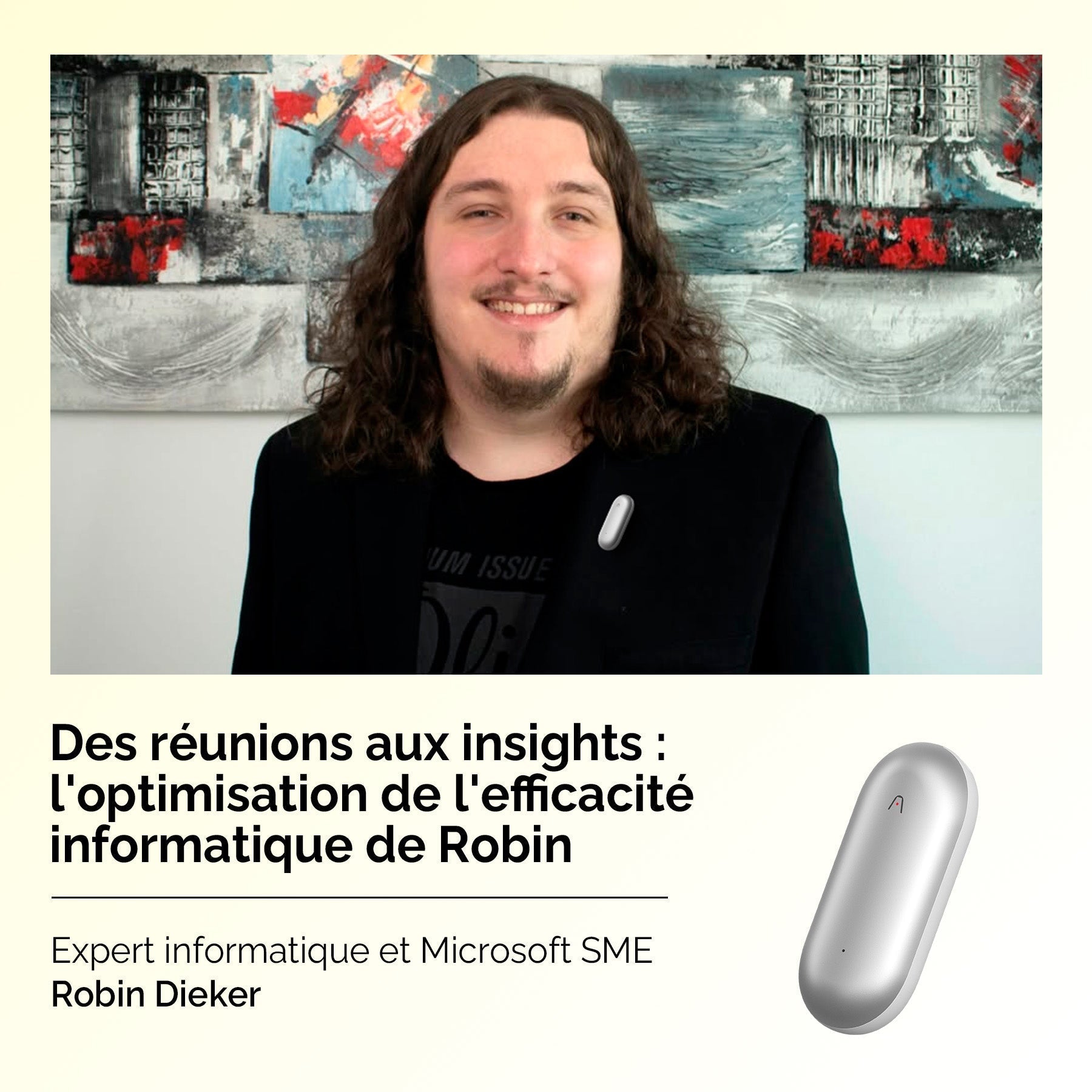 Témoignage utilisateur : Robin Dieker