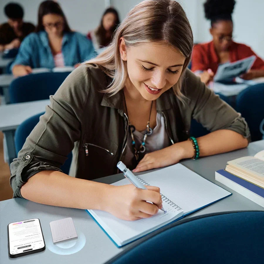 Gros plan sur un cahier rempli de notes manuscrites