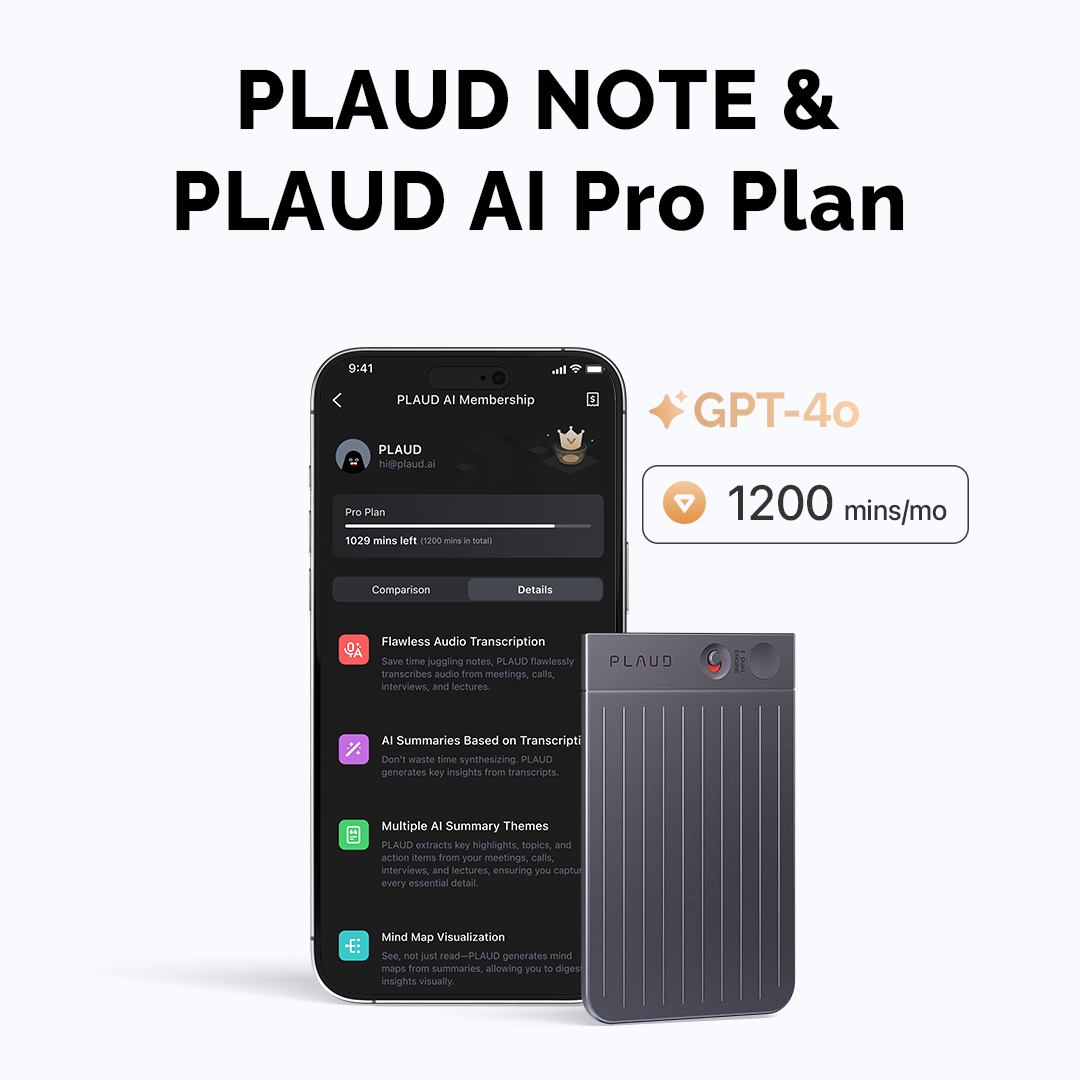 PLAUD NOTE Elite Bundle（Économisez 10 euros）