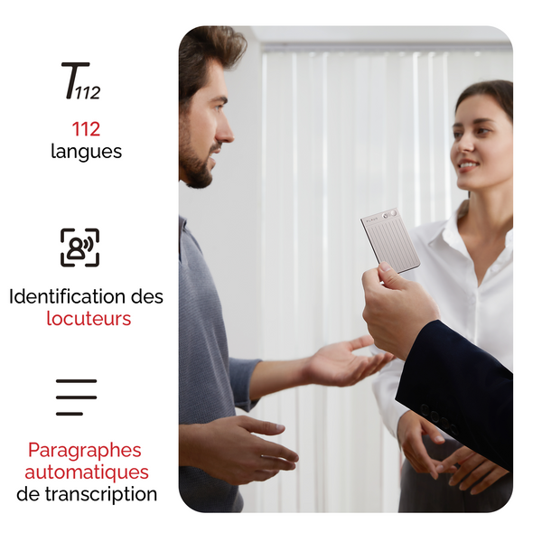 PLAUD NOTE Enregistreur vocal IA optimisé
