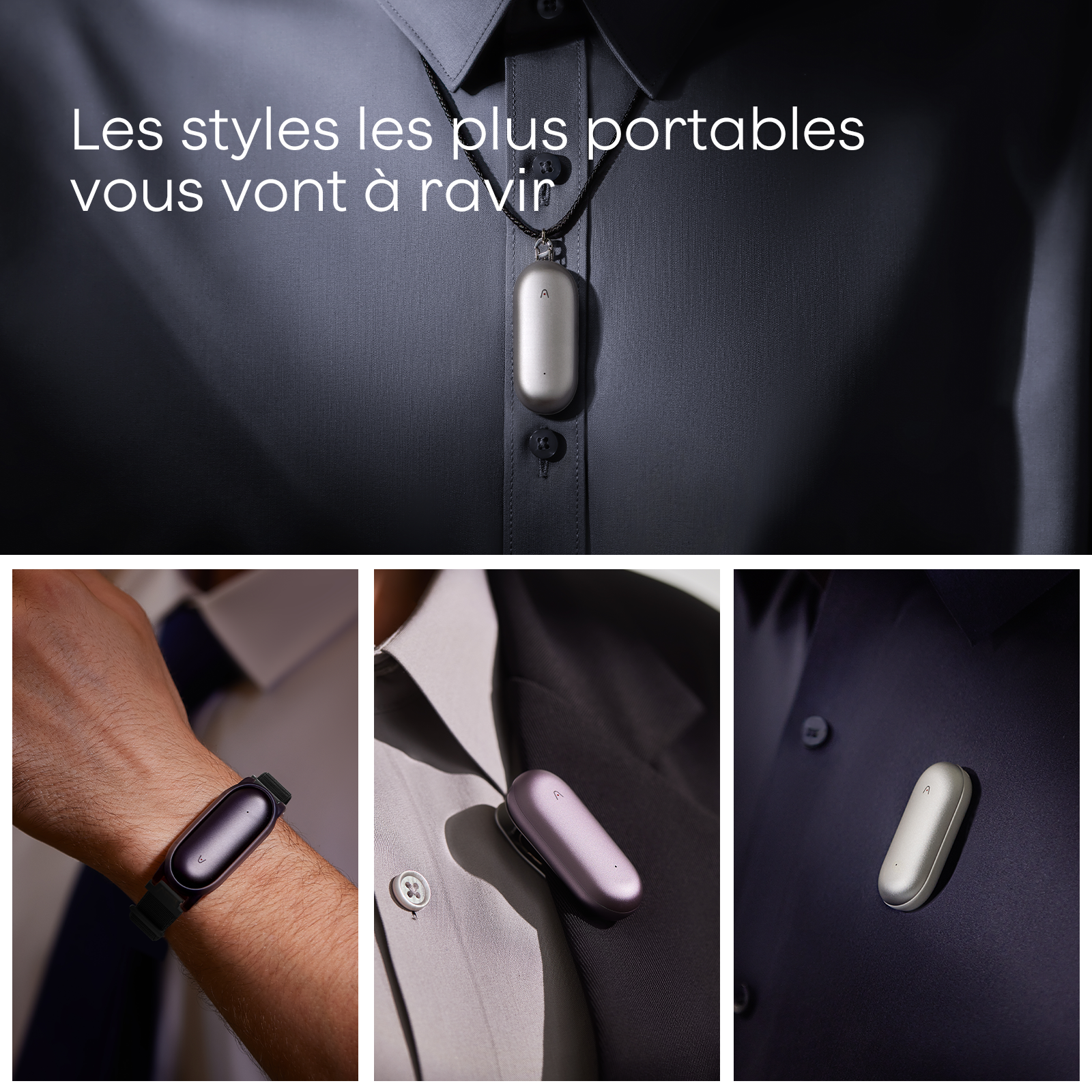 Plaud NotePin et 2 Abonnement Annuel à l’IA Plan Annuel Illimité