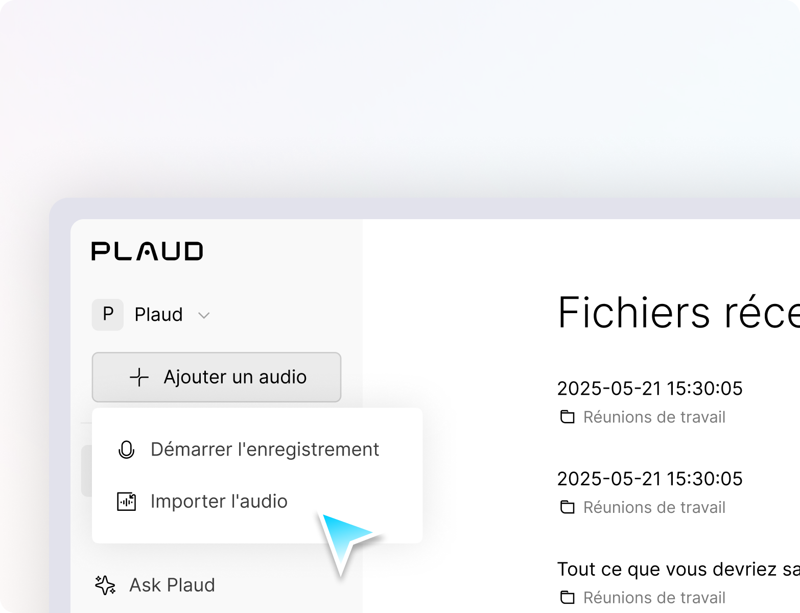 Fichier audio