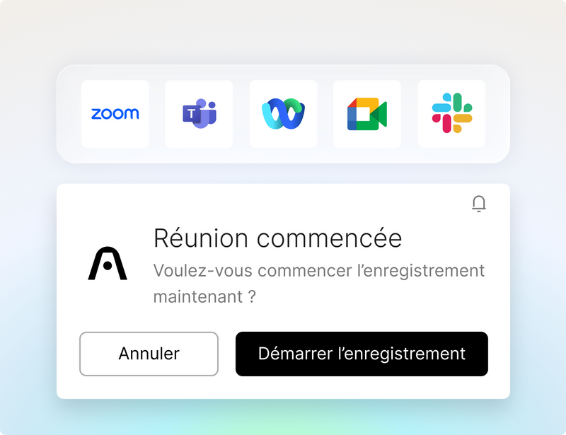 Ne ratez jamais une réunion.