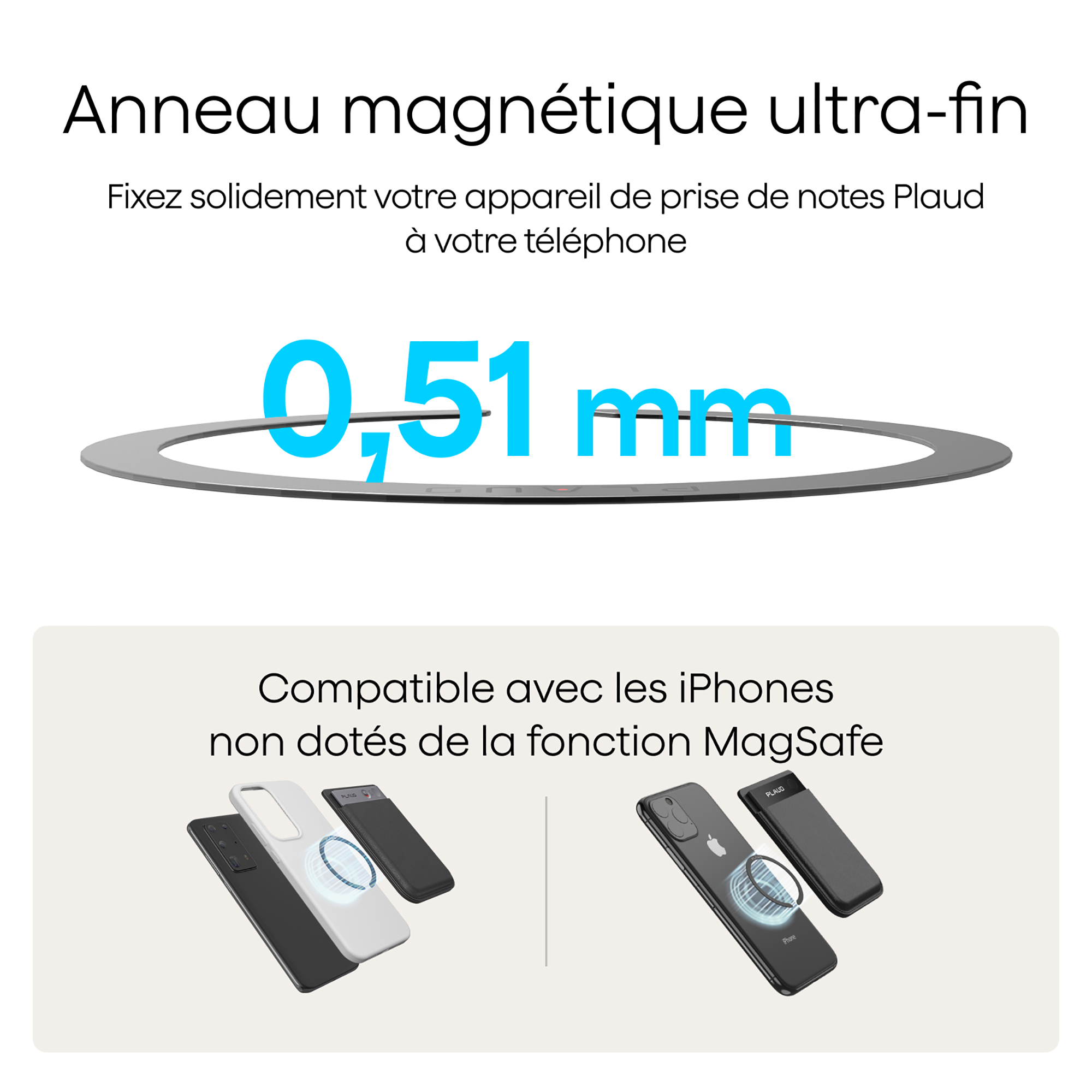 Kit d'accessoires Plaud Note & Note Pro