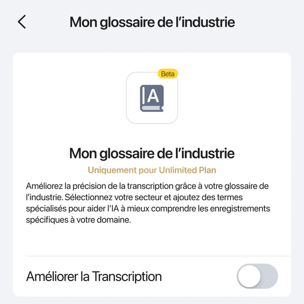 PLAUD NOTE et abonnement annuel à l’IA Pro Plan
