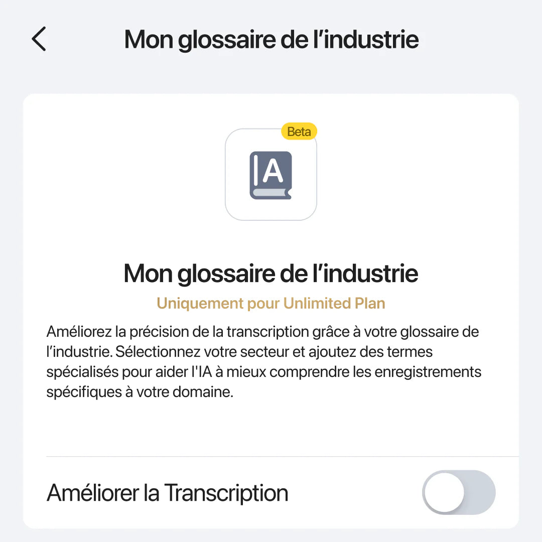PLAUD NOTE et Abonnement Annuel à l’IA Pro Plan