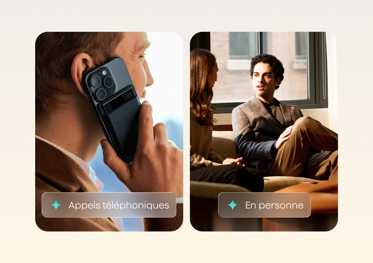 Deux modes d'enregistrement intelligents