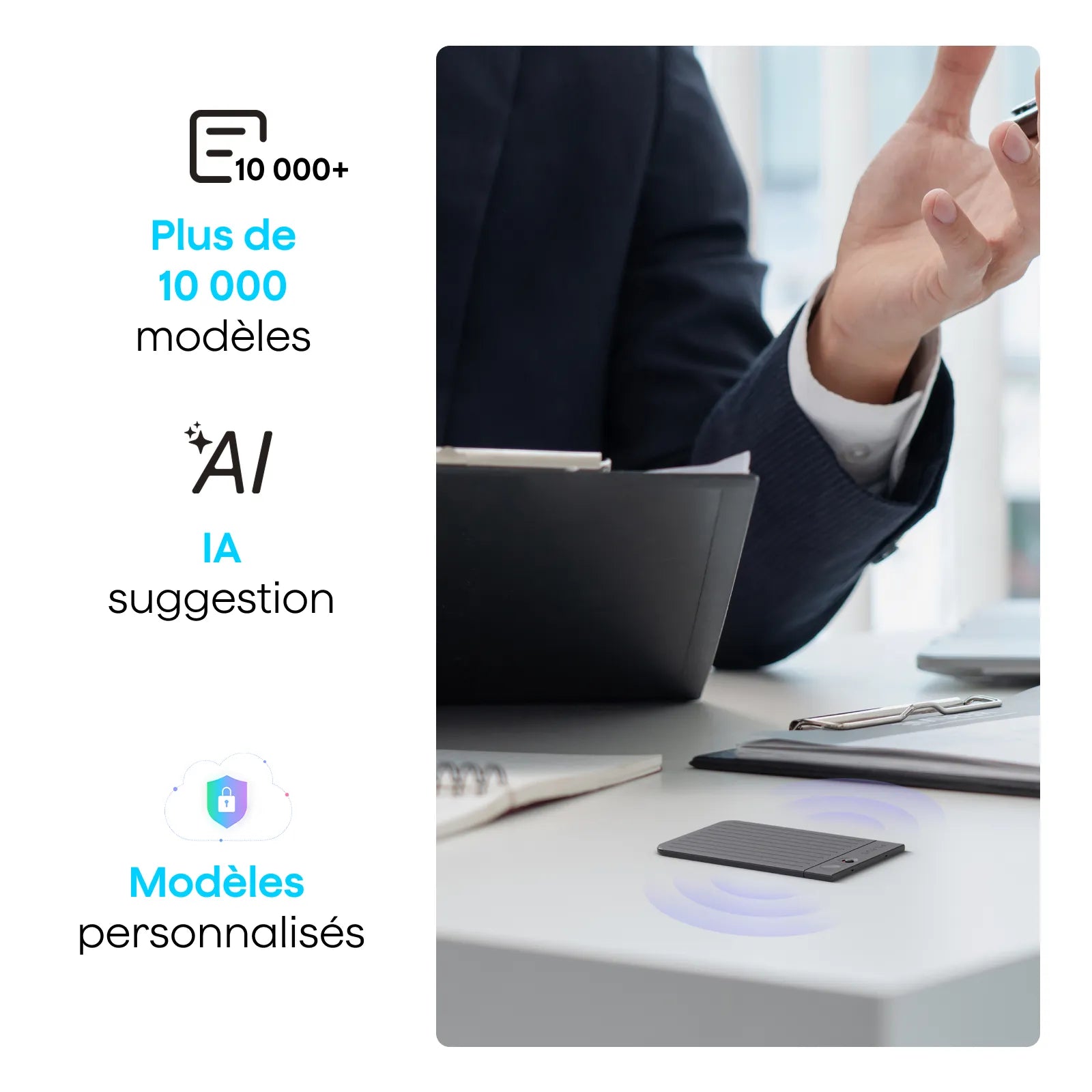 Plaud Note + Abonnement Annuel au Pro Plan IA