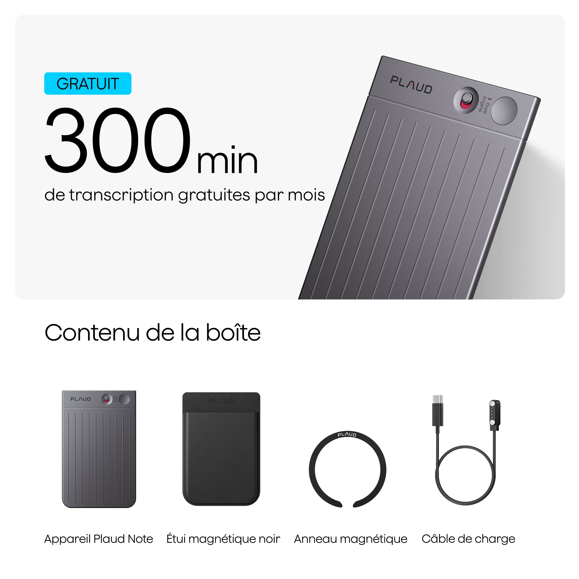 Plaud Note - Assistant de Prise de Notes IA Professionnel