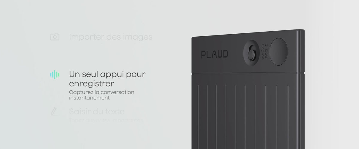 Plaud Note - Votre assistant de prise de notes IA le plus intelligent